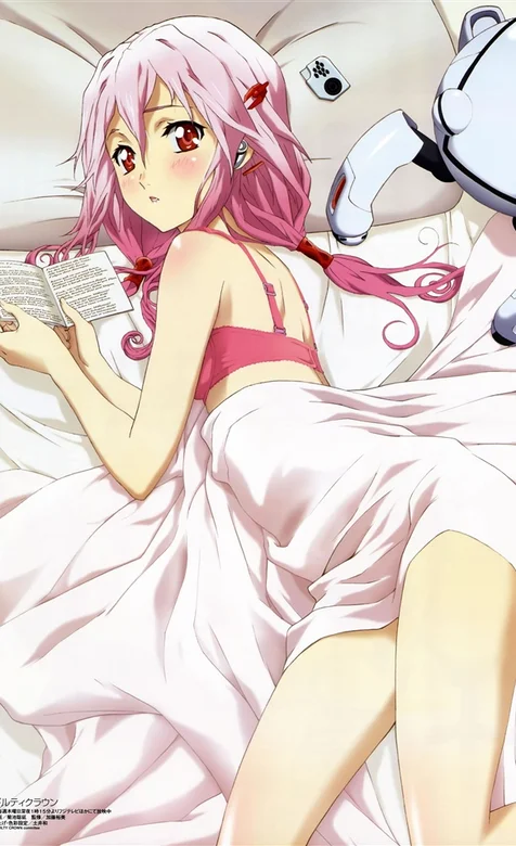 红色内衣性感动漫美女手机壁纸下载