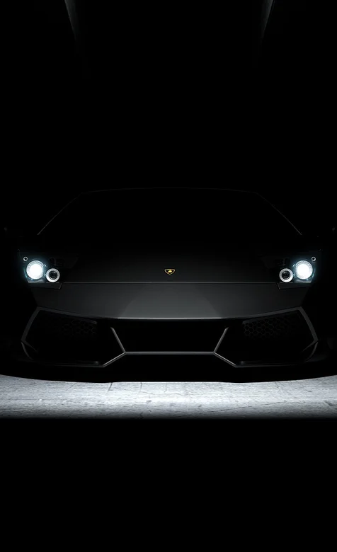 兰博基尼的帅气大脸手机桌面