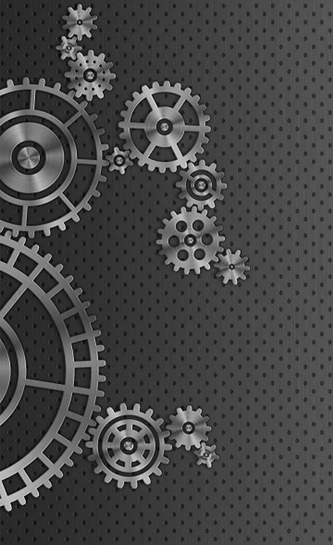 机械齿轮手机桌面