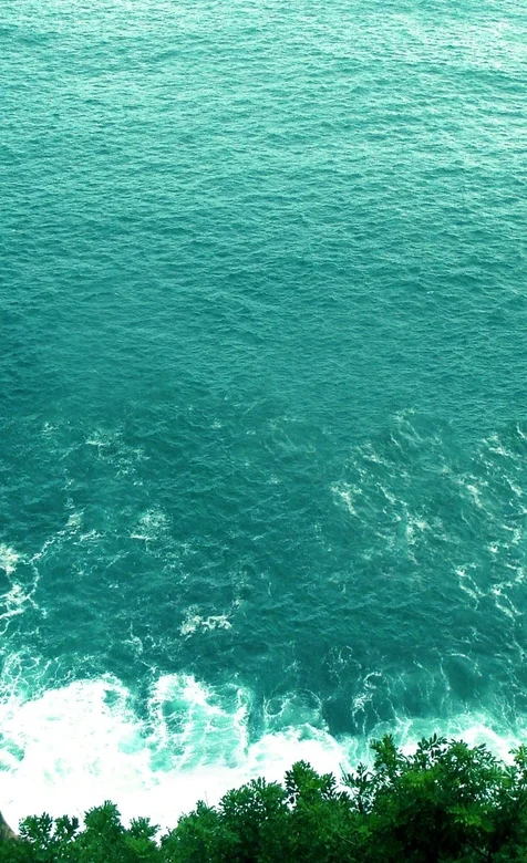 蔚蓝的海水清晰高清手机壁纸