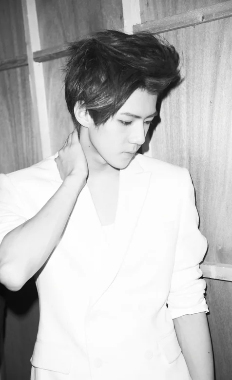 EXO-M灰色个性手机壁纸