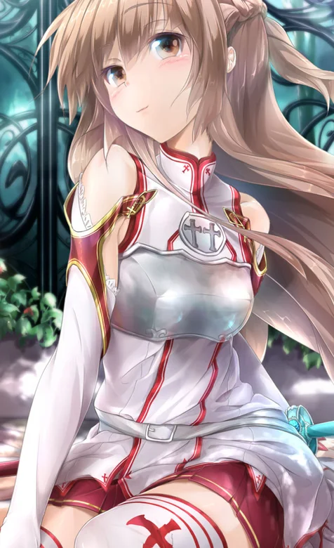 手机壁纸《刀剑神域》里的动漫美女