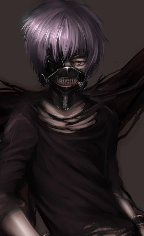 动漫东京食尸鬼主角超酷手机壁纸