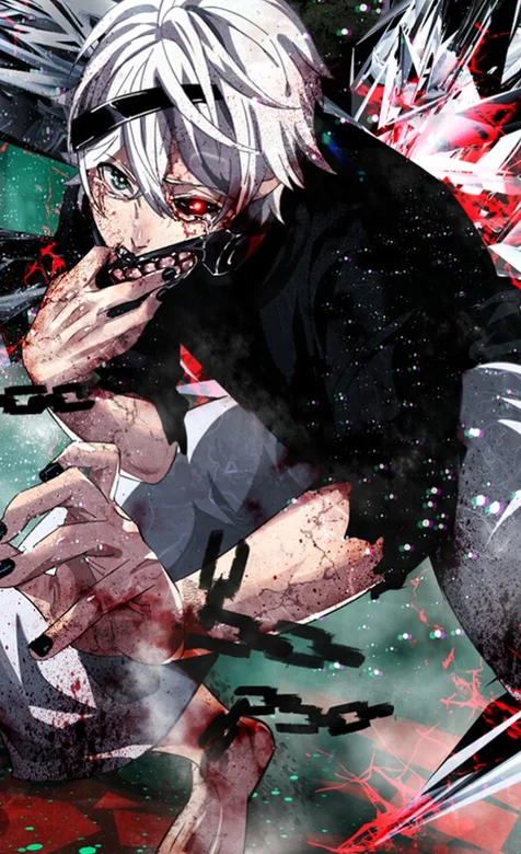 日本动漫东京食尸鬼个性主角人物手机壁纸