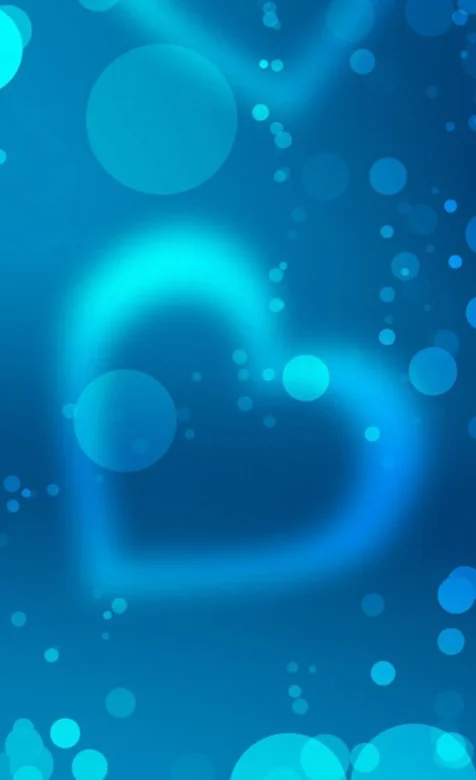 炫丽爱心手机壁纸