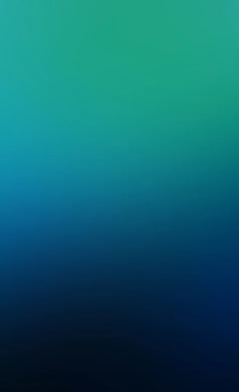 蓝色到青色渐变的简约手机壁纸