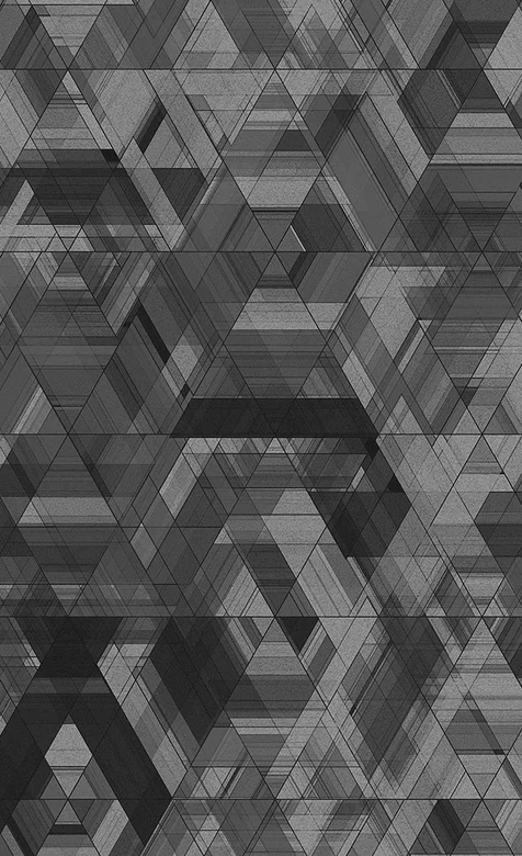 黑色无规则格子线条手机壁纸