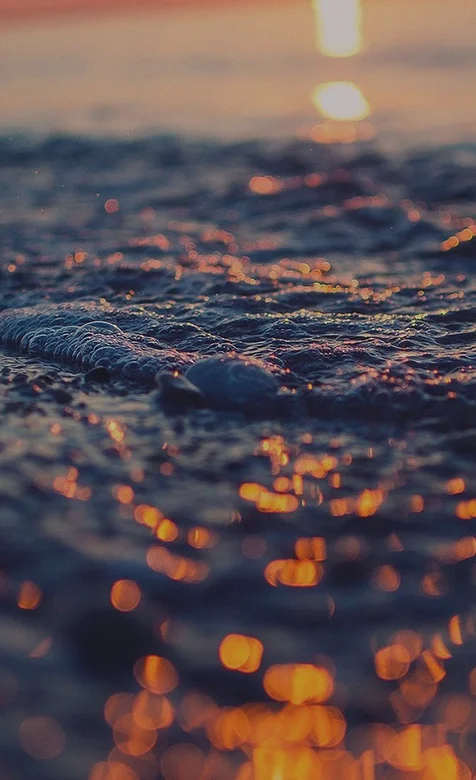 唯美海浪风景手机壁纸