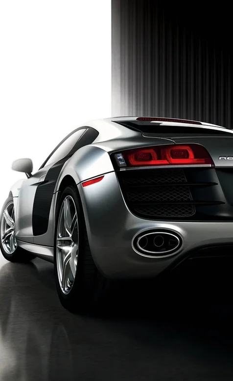 帅气超级跑车尾部的高清手机壁纸