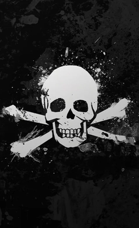 骷颅头苹果品牌手机壁纸下载