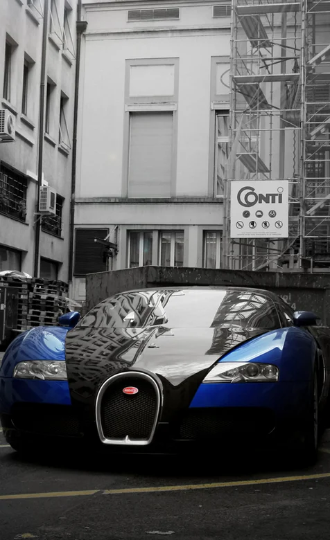 世界级名车布加迪威航高清手机背景图片