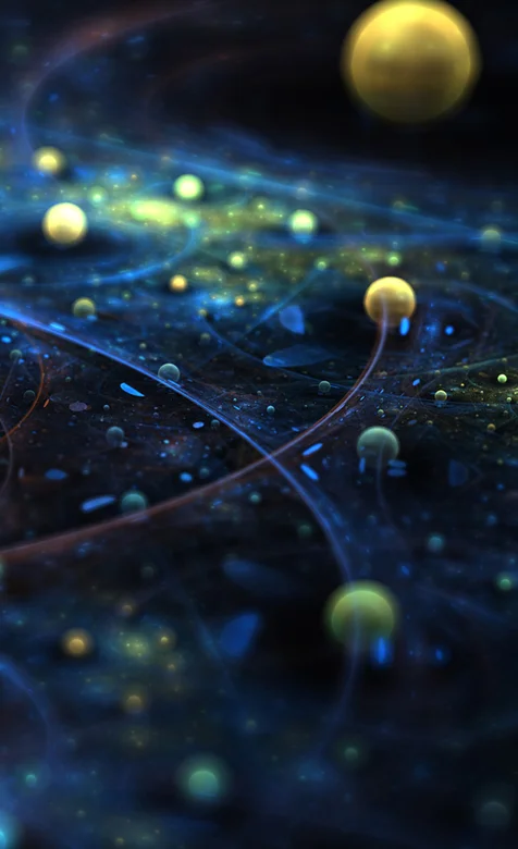 科幻绚丽手机背景图片