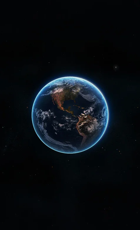 唯美的地球高清手机壁纸
