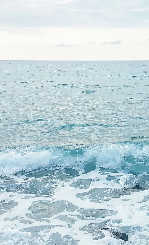 清新的海浪手机背景图片
