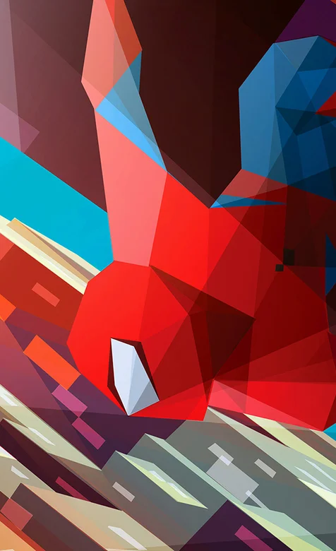 马赛克创意图案手机图片