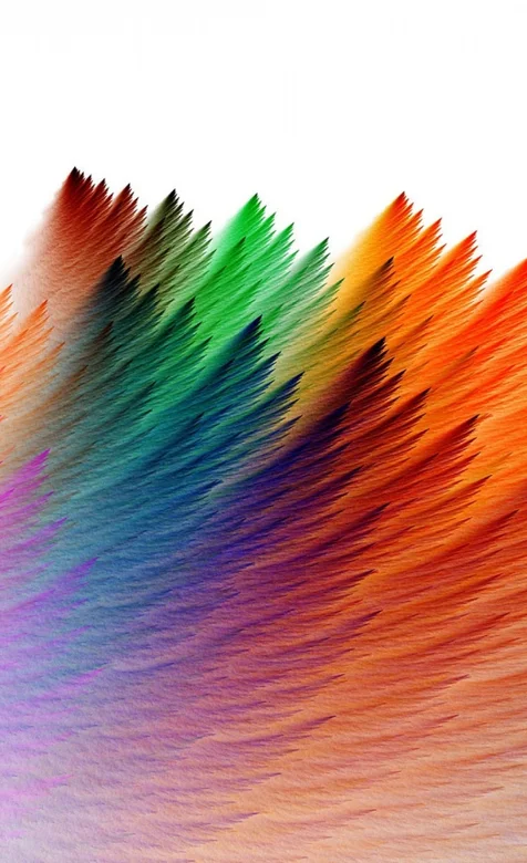 七彩创意线条高清手机壁纸免费下载