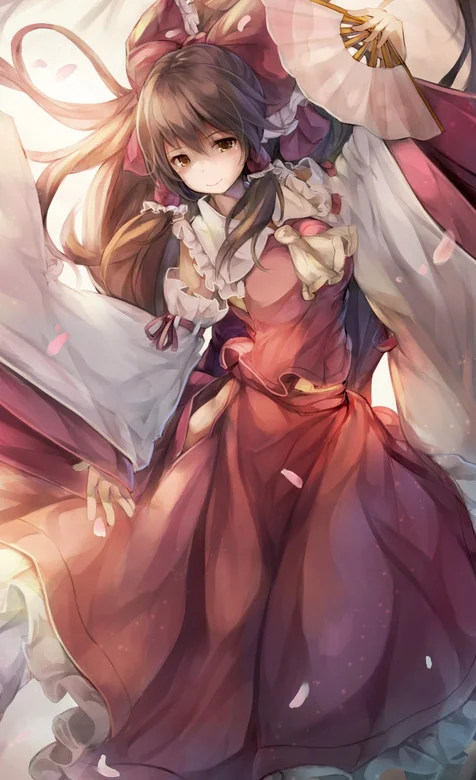 二次元红衣动漫美女手机图片