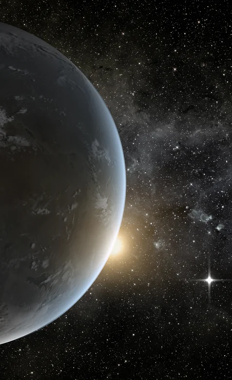 宇宙里的看星球高清手机壁纸