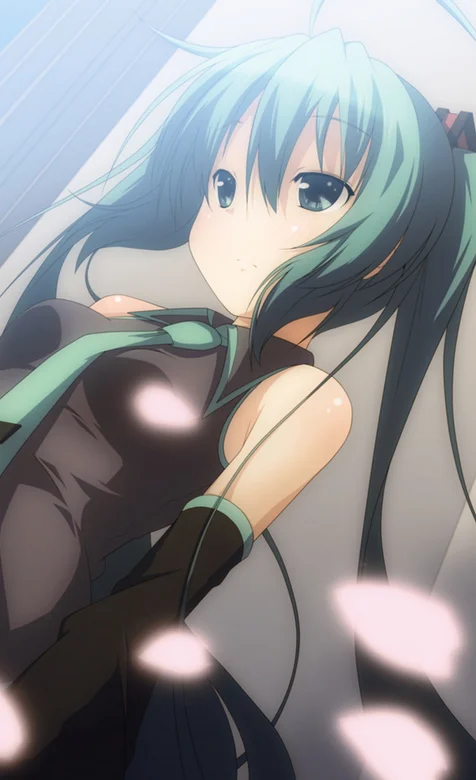 经典动漫美女初音手机壁纸图片