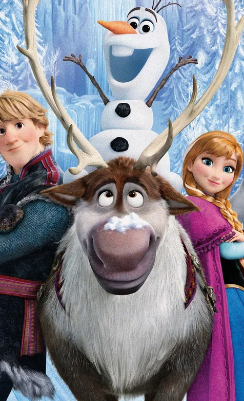 热门卡通《冰雪奇缘》个性手机桌面