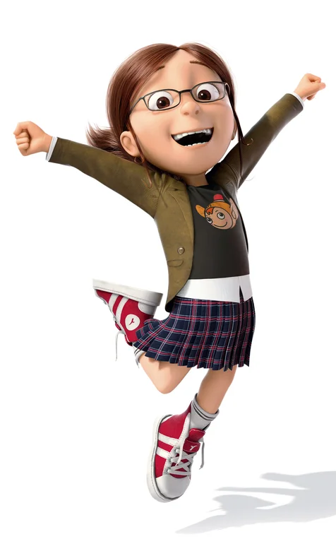 动画《我是坏蛋》中的姐姐可爱手机壁纸