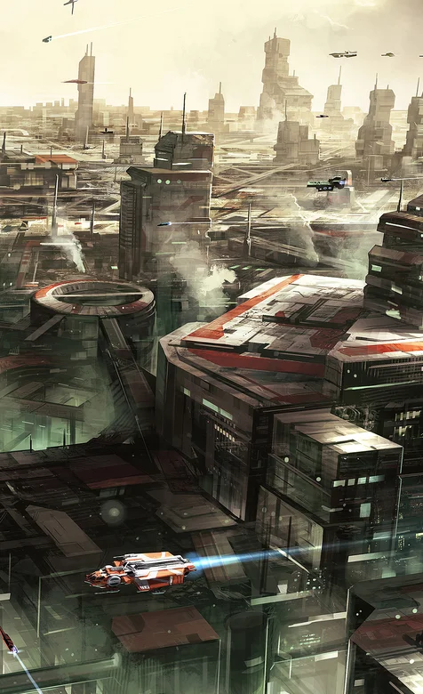 未来幻想的世界手机壁纸