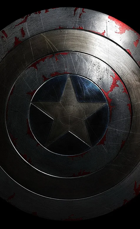 美国队长的盾牌手机壁纸图片