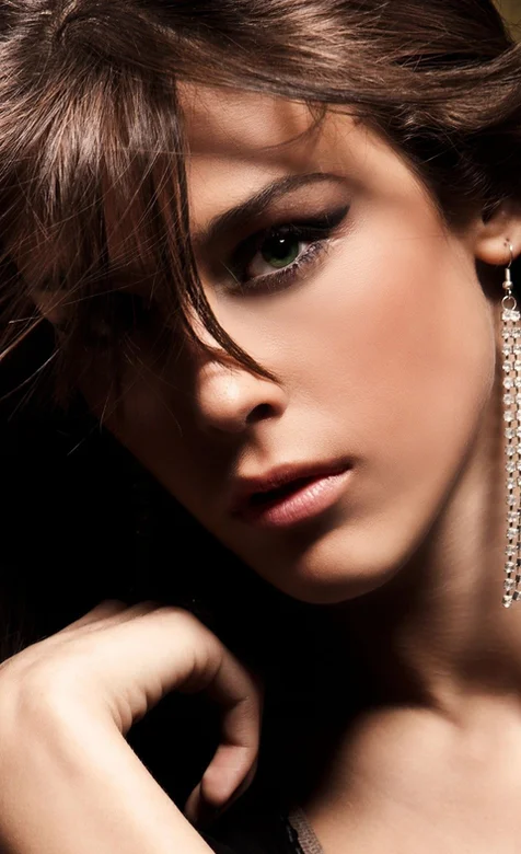 欧美高清美女头像手机壁纸图片