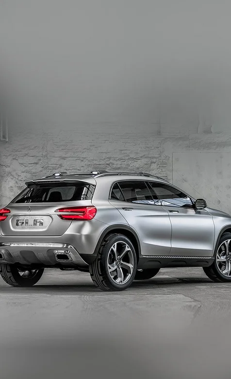 高端休旅车奔驰GLA手机壁纸图片