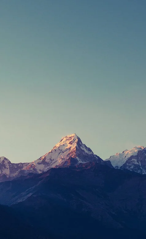 唯美的山脉5S手机壁纸