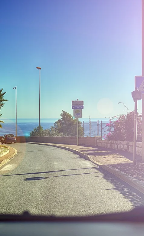 唯美的环岛公路高清壁纸