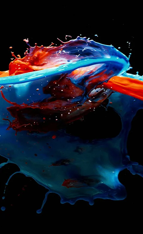 炫彩颜料手机壁纸下载