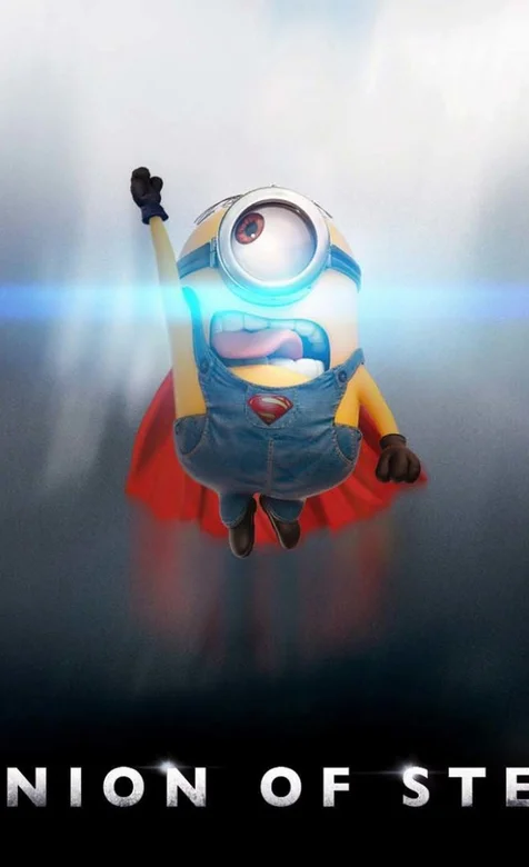 超人小黄人搞笑壁纸