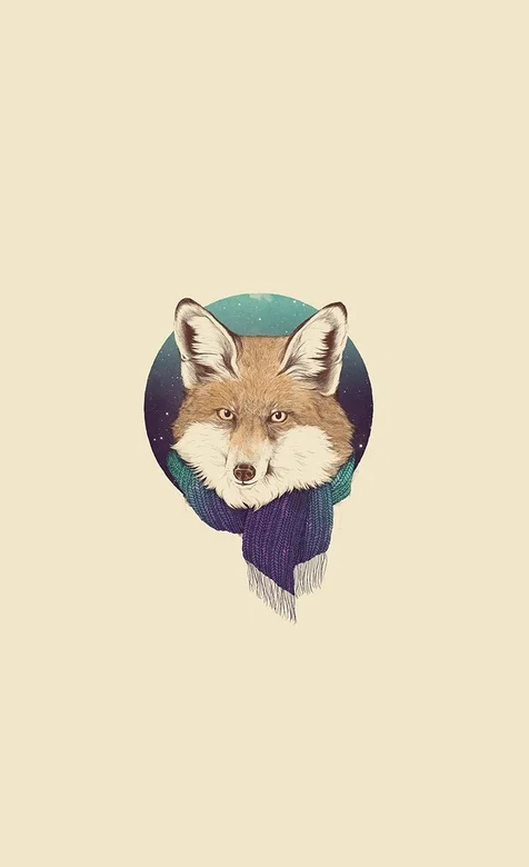 动画狼头个性手机壁纸