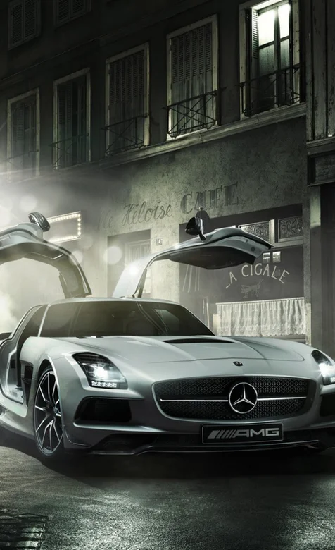 奔驰概念跑车手机壁纸图片