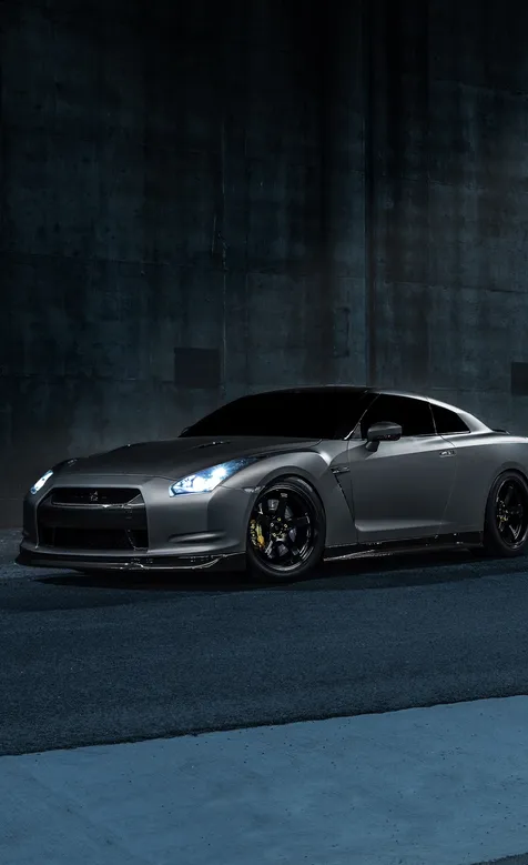 灰黑色GT跑车静态手机壁纸图片