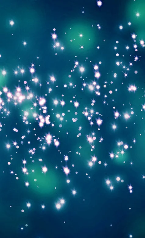 唯美的朦胧焰火手机壁纸