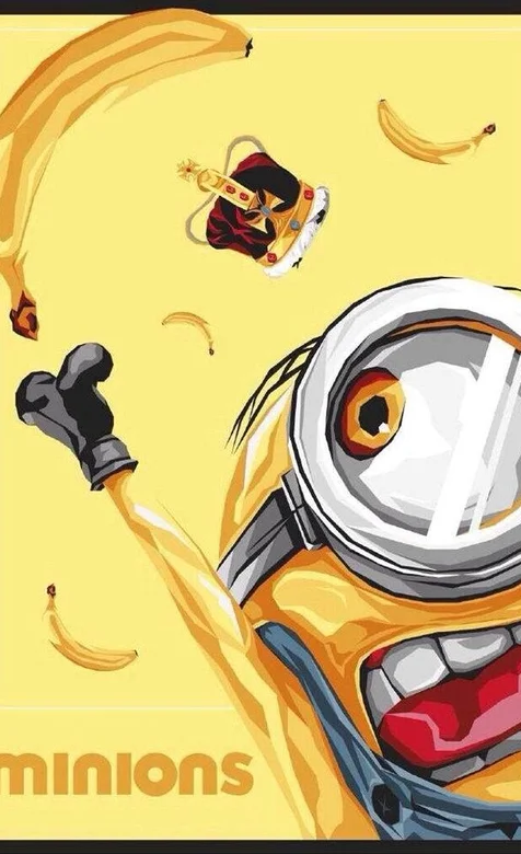 可爱动漫小黄人手机桌面