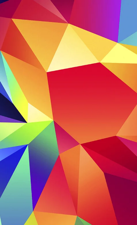 手机炫彩方块创意手机背景
