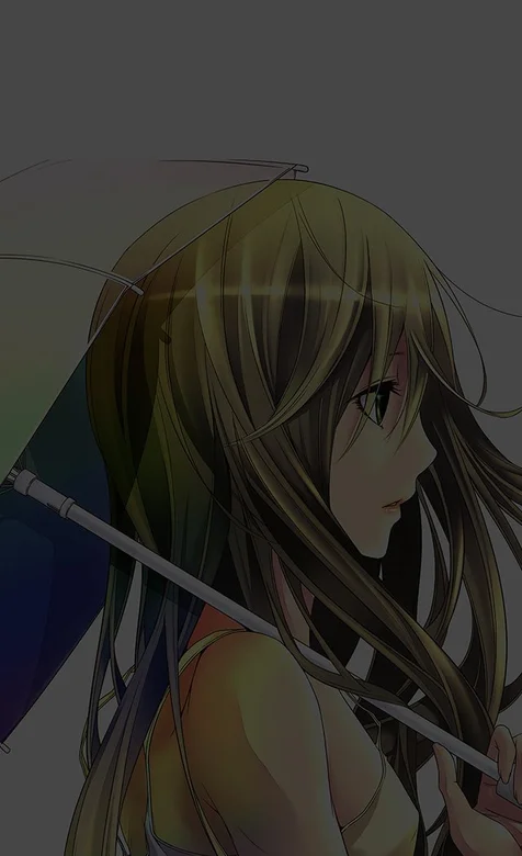 拿伞的女孩高清手机壁纸