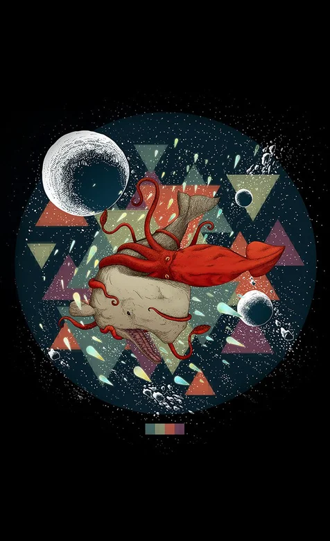 奇幻卡通幻想简约壁纸