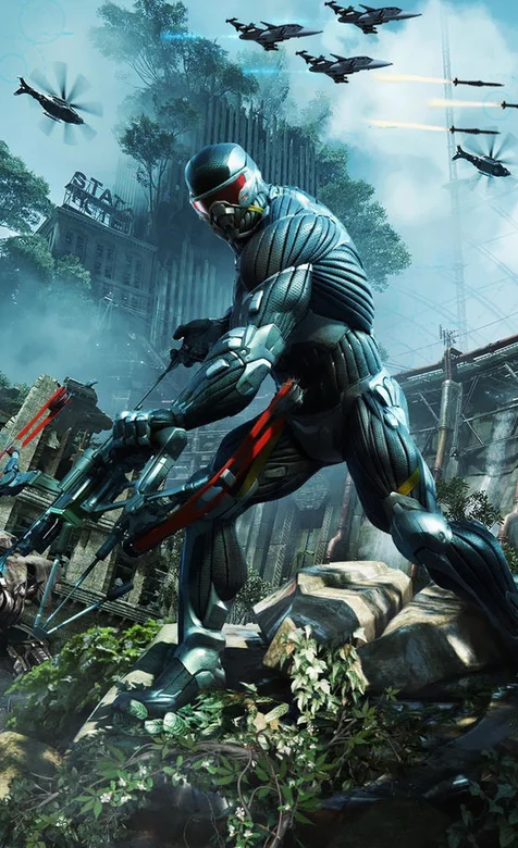 单机游戏《孤岛危机2》主人公游戏场景