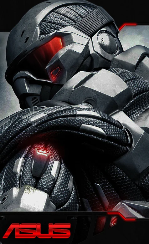 华硕显卡《孤岛危机2》人物超酷海报