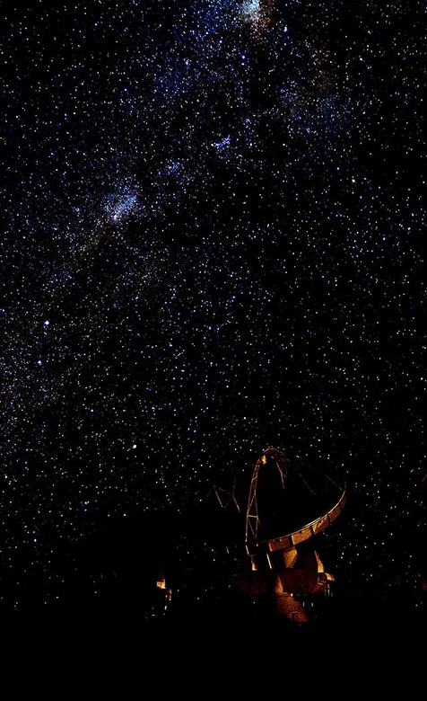 难得的漫天繁星 儿时的记忆-苹果手机壁纸