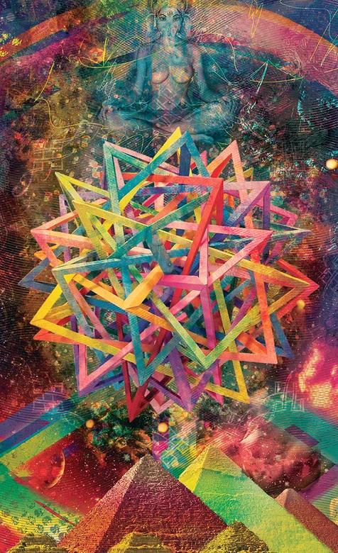 炫彩的拼图高清壁纸