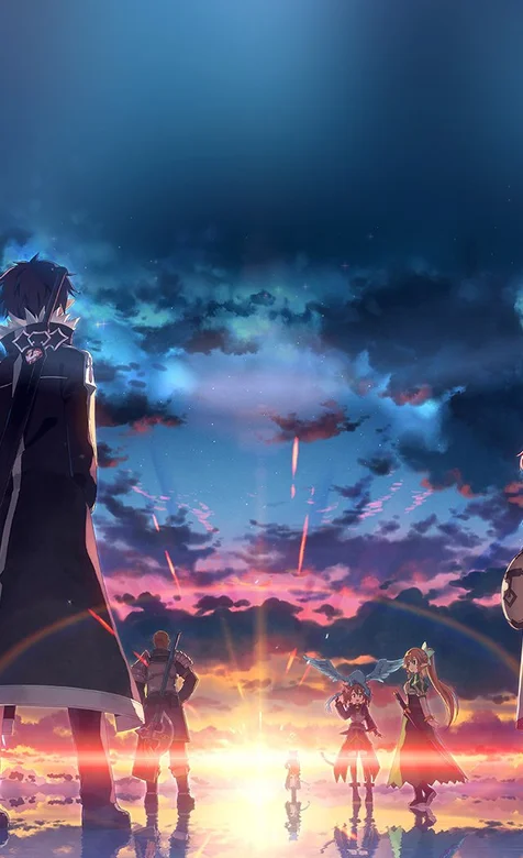 唯美落日下的剑客高清动漫唯美壁纸