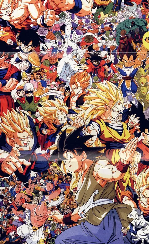 日本动漫“龙珠”全人物手机桌面