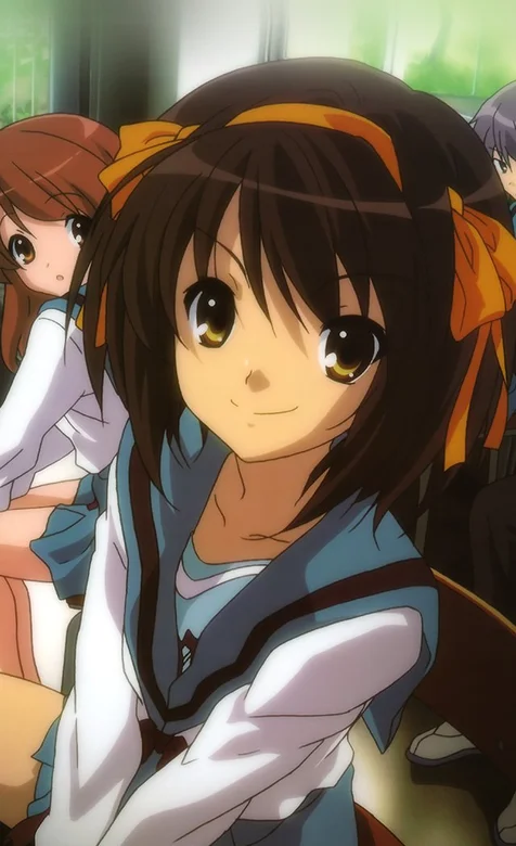 大眼睛动漫女孩小米手机桌面