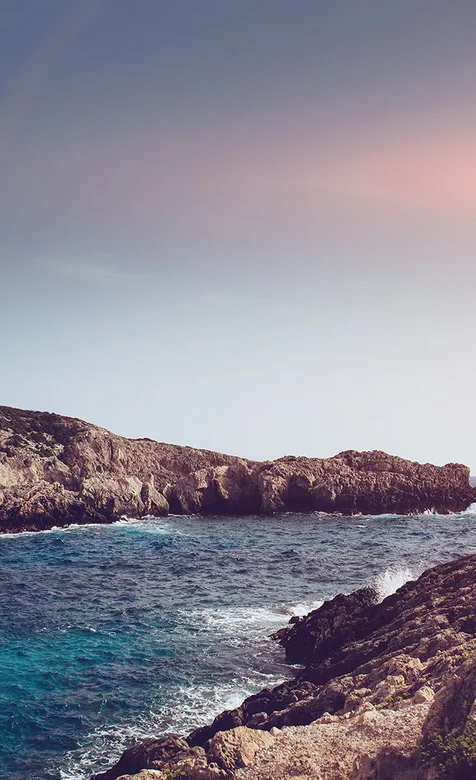 唯美的岛礁高清手机壁纸