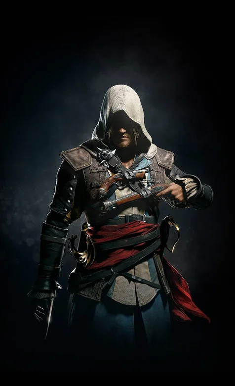 刺客信条4高清手机壁纸下载